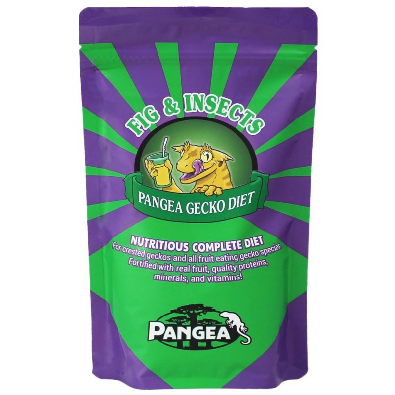 Pangea Gecko Diet - Fig & Insects - 8 oz (1/2 lb)