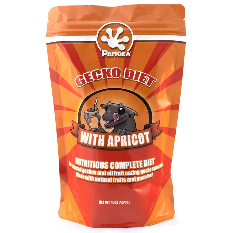 Pangea Gecko Diet - Apricot - 16 oz (1 lb)
