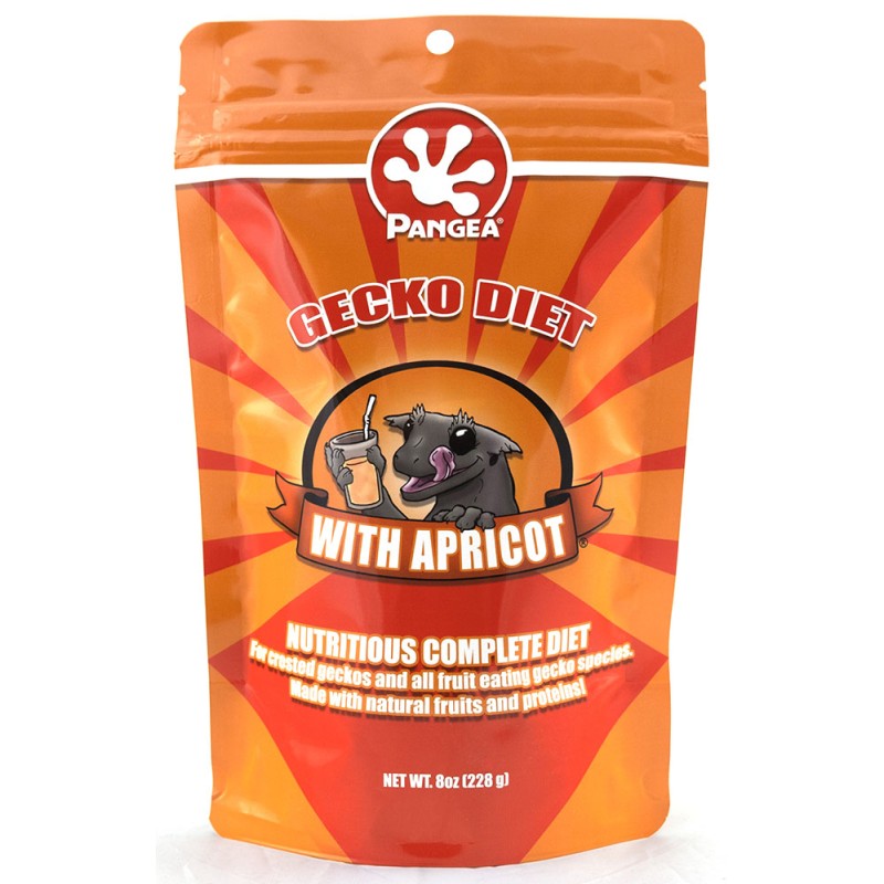 Pangea Gecko Diet - Apricot - 8 oz (1/2 lb)