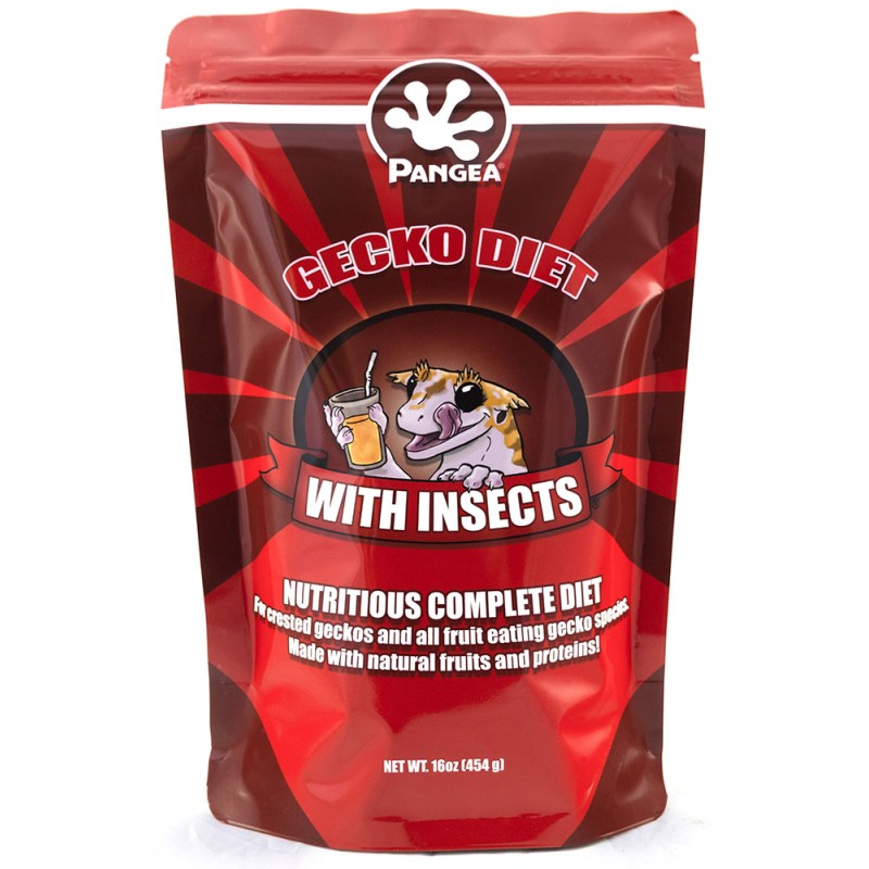 Pangea Gecko Diet - Insects -  16 oz (1 lb)