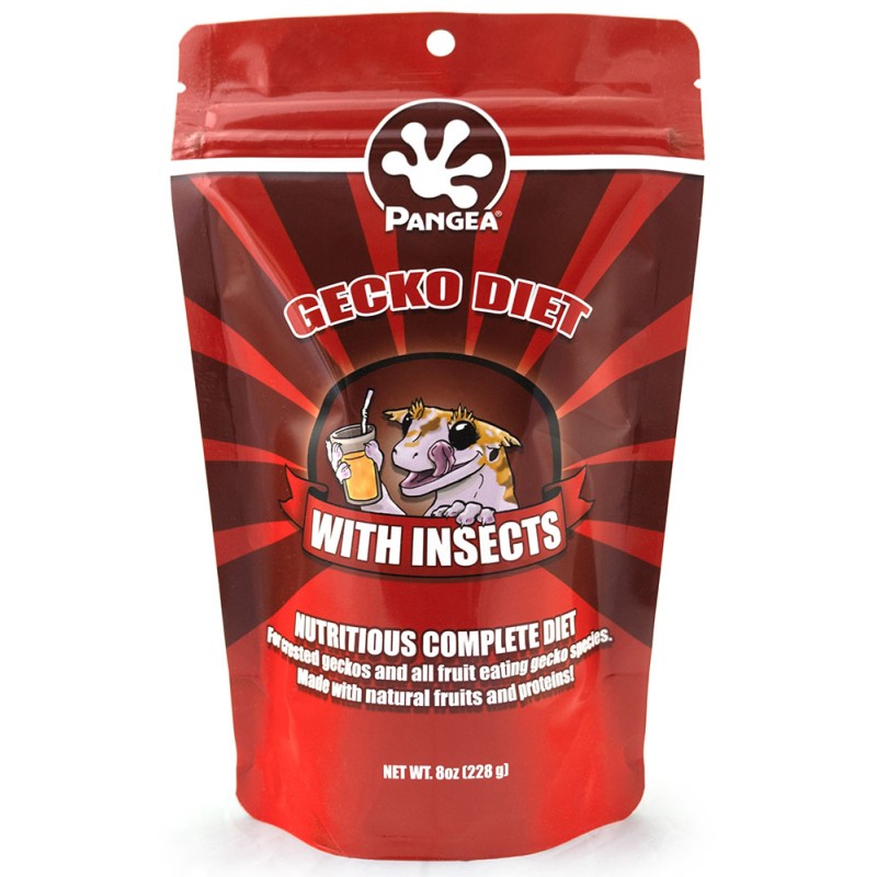 Pangea Gecko Diet - Insects -  8 oz (1/2 lb)